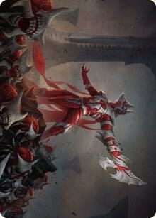 Mite Overseer Art Card [Phyrexia: All Will Be One Art Series]