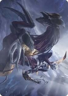 Ria Ivor, Bane of Bladehold Art Card [Phyrexia: All Will Be One Art Series]