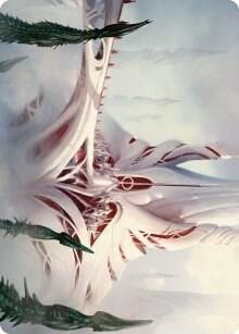 The Fair Basilica Art Card [Phyrexia: All Will Be One Art Series]
