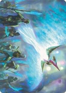 Otharri, Suns' Glory Art Card [Phyrexia: All Will Be One Art Series]