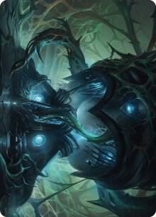 Expand the Sphere Art Card [Phyrexia: All Will Be One Art Series]