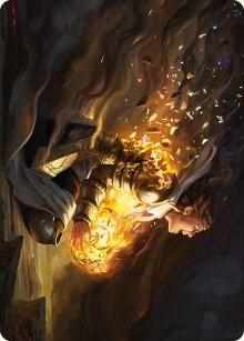 Vanish into Eternity Art Card [Phyrexia: All Will Be One Art Series]