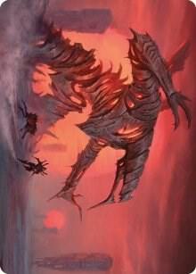 Red Sun's Zenith Art Card [Phyrexia: All Will Be One Art Series]