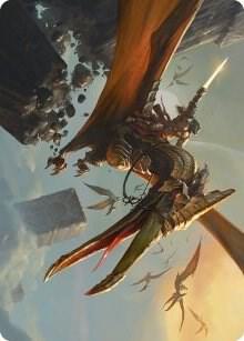 Skyhunter Strike Force Art Card [Phyrexia: All Will Be One Art Series]