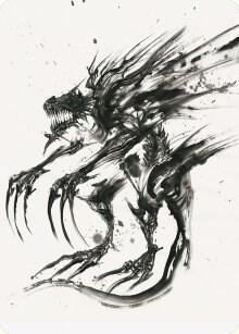 Phyrexian Obliterator Art Card [Phyrexia: All Will Be One Art Series]