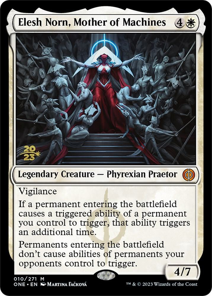 Elesh Norn, Mother of Machines [Phyrexia: All Will Be One Prerelease Promos]