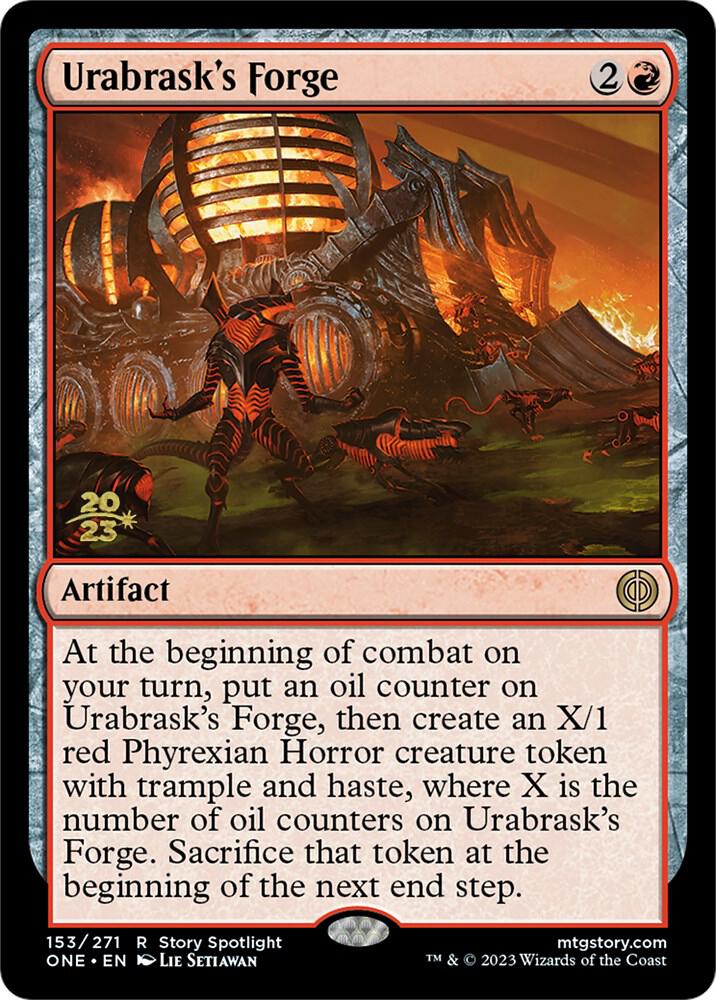 Urabrask's Forge [Phyrexia: All Will Be One Prerelease Promos]
