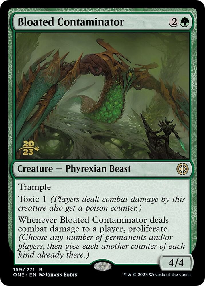 Bloated Contaminator [Phyrexia: All Will Be One Prerelease Promos]