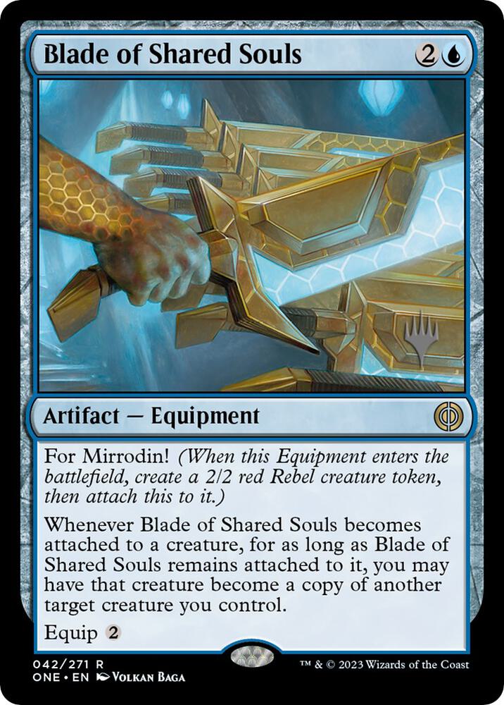 Blade of Shared Souls (Promo Pack) [Phyrexia: All Will Be One Promos]