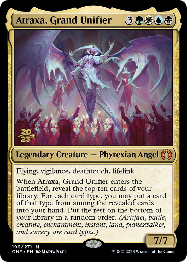 Atraxa, Grand Unifier [Phyrexia: All Will Be One Prerelease Promos]