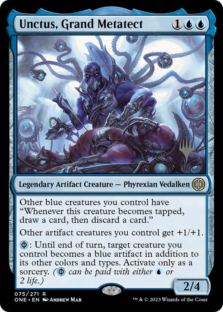 Unctus, Grand Metatect (Promo Pack) [Phyrexia: All Will Be One Promos]