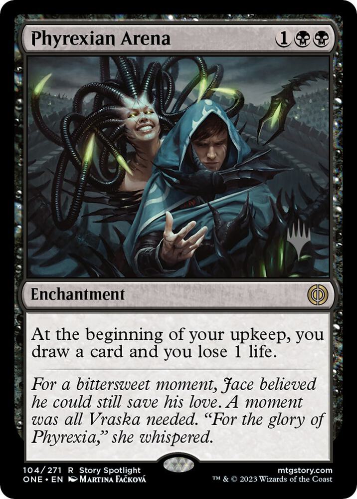 Phyrexian Arena (Promo Pack) [Phyrexia: All Will Be One Promos]