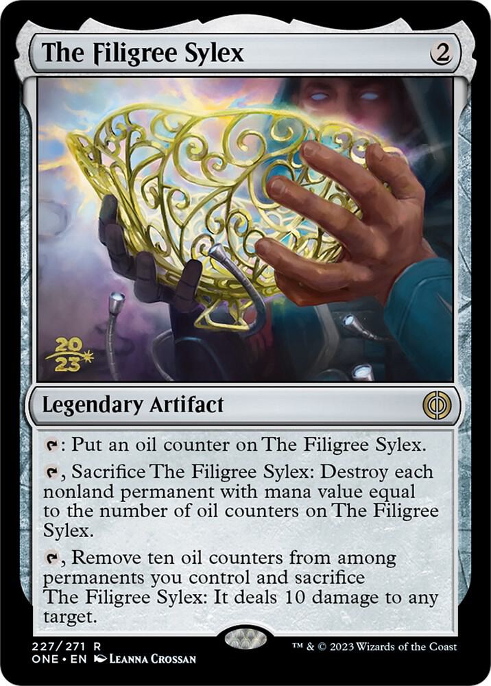 The Filigree Sylex [Phyrexia: All Will Be One Prerelease Promos]