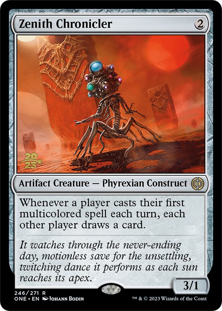 Zenith Chronicler [Phyrexia: All Will Be One Prerelease Promos]