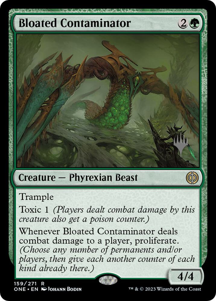 Bloated Contaminator (Promo Pack) [Phyrexia: All Will Be One Promos]