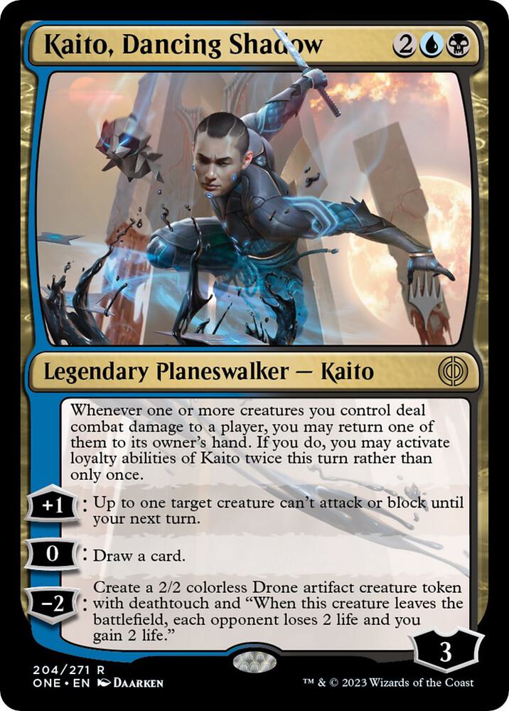 Kaito, Dancing Shadow (Promo Pack) [Phyrexia: All Will Be One Promos]
