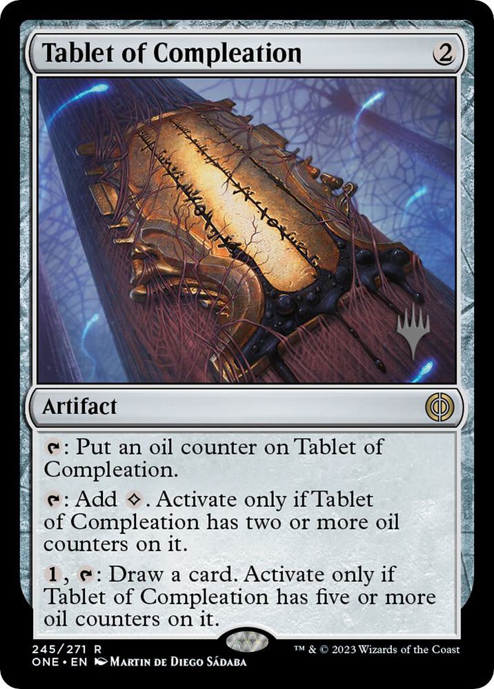 Tablet of Compleation (Promo Pack) [Phyrexia: All Will Be One Promos]