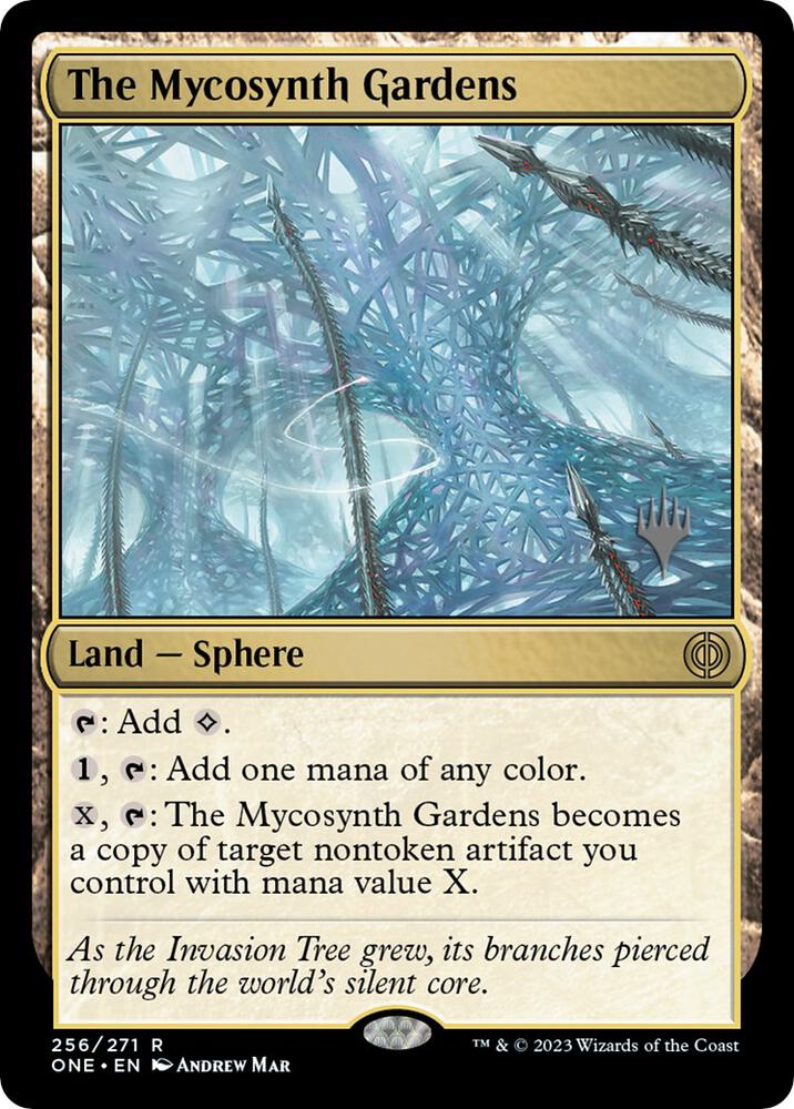 The Mycosynth Gardens (Promo Pack) [Phyrexia: All Will Be One Promos]