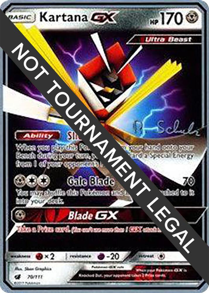 Kartana GX (70/111) (Victory Map - Robin Schulz) [World Championships 2018]
