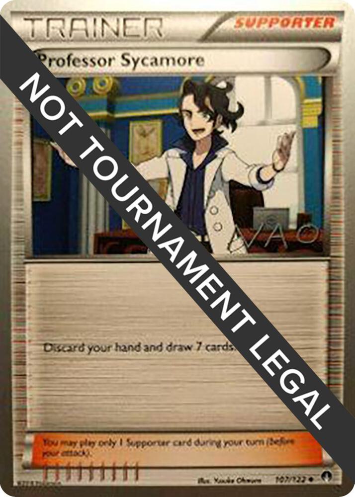 Professor Sycamore (107/122) (Buzzroc - Naohito Inoue) [World Championships 2018]