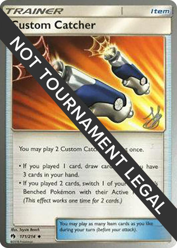 Custom Catcher (171/214) (Perfection - Henry Brand) [World Championships 2019]
