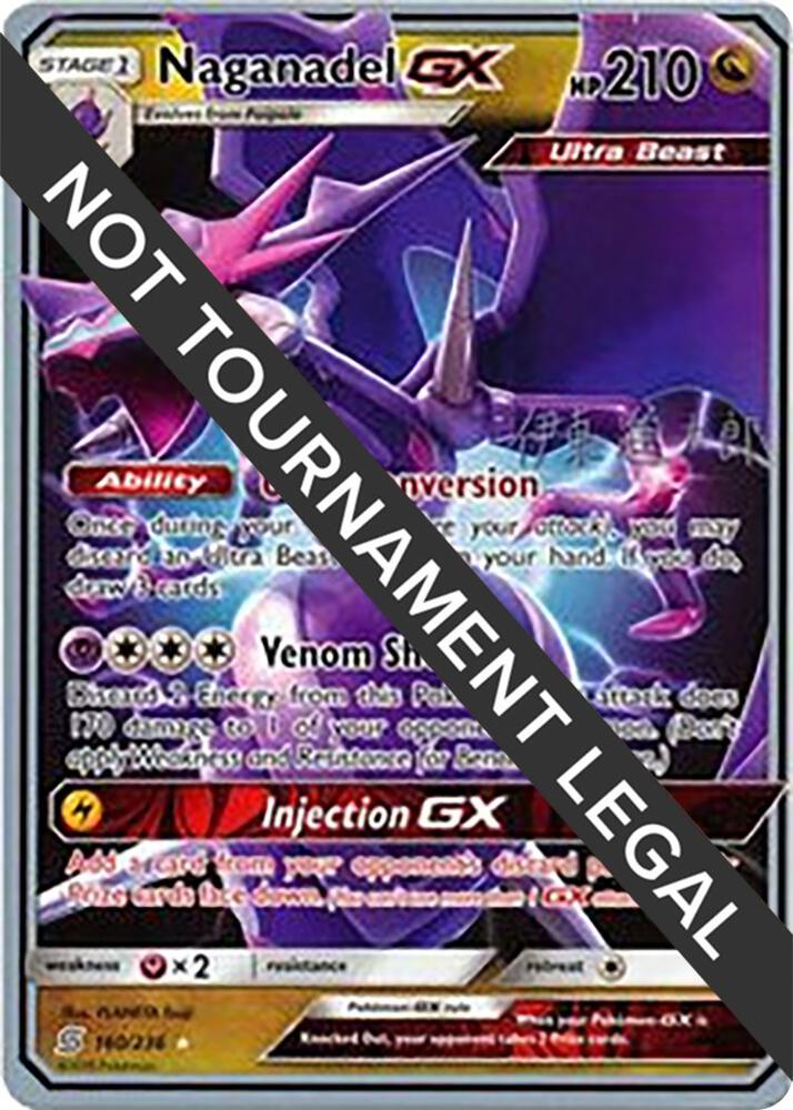 Naganadel GX (160/236) (Mind Blown - Shintaro Ito) [World Championships 2019]