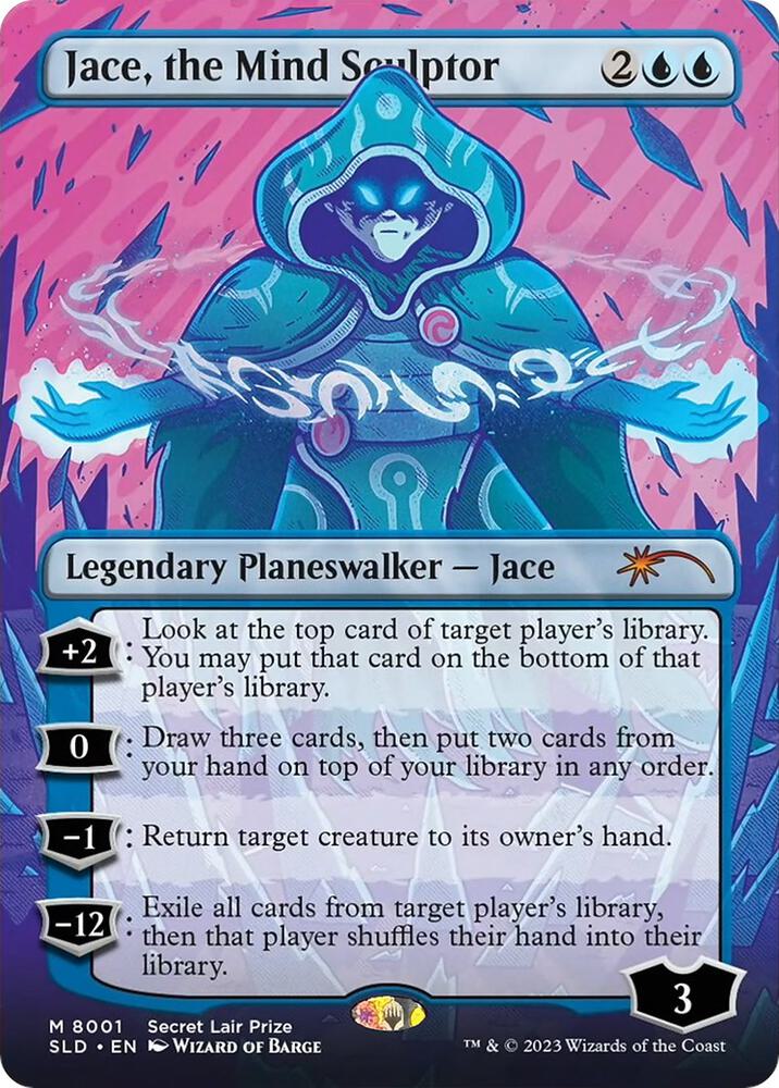 Jace, the Mind Sculptor (Borderless) [Secret Lair Drop Promos]