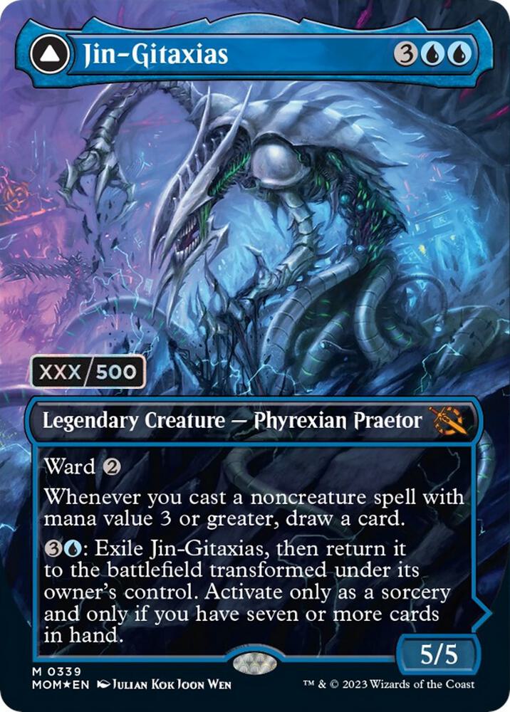 Jin-Gitaxias // The Great Synthesis (Serialized) [March of the Machine]