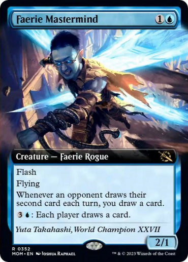 Faerie Mastermind (Extended Art) [March of the Machine]
