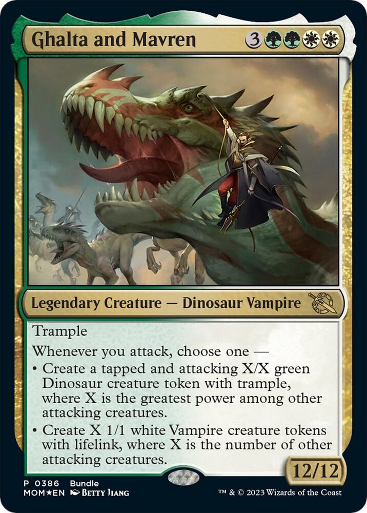 Ghalta and Mavren (Bundle) [March of the Machine]