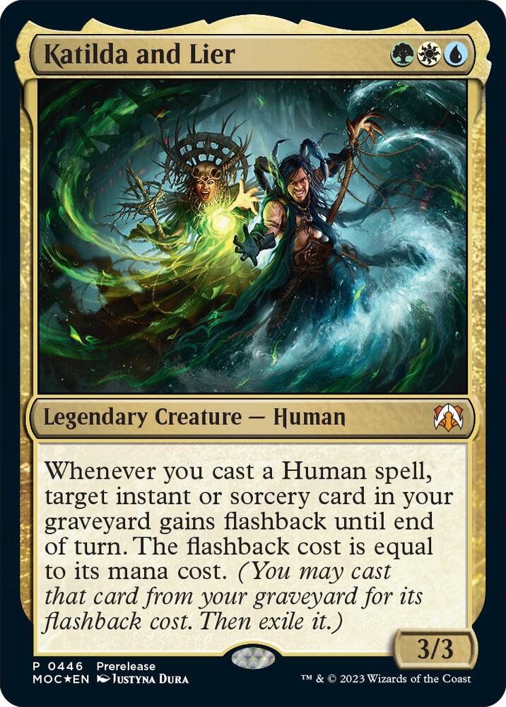 Katilda and Lier [March of the Machine Commander Prerelease Promos]