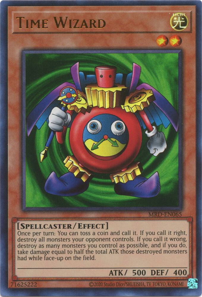 Time Wizard (25th Anniversary) [MRD-EN065] Ultra Rare