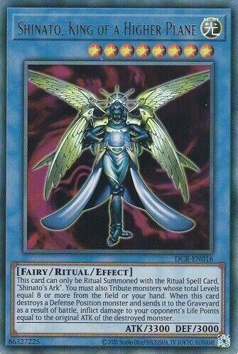Shinato, King of a Higher Plane (25th Anniversary) [DCR-EN016] Ultra Rare