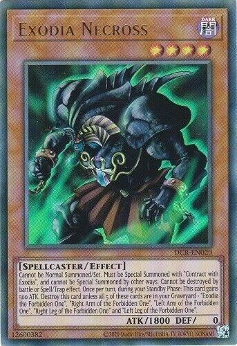 Exodia Necross (25th Anniversary) [DCR-EN020] Ultra Rare