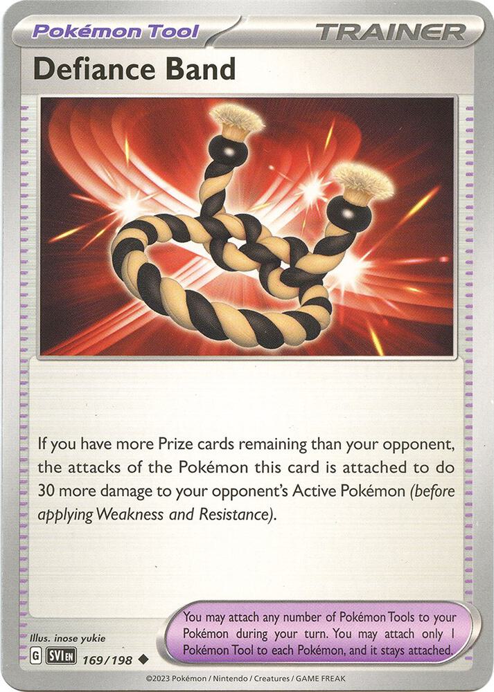 Defiance Band (169/198) [Scarlet & Violet: Base Set]