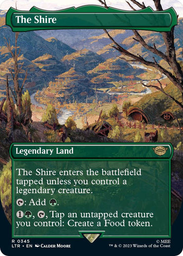 The Shire (Borderless Alternate Art) [The Lord of the Rings: Tales of Middle-Earth]