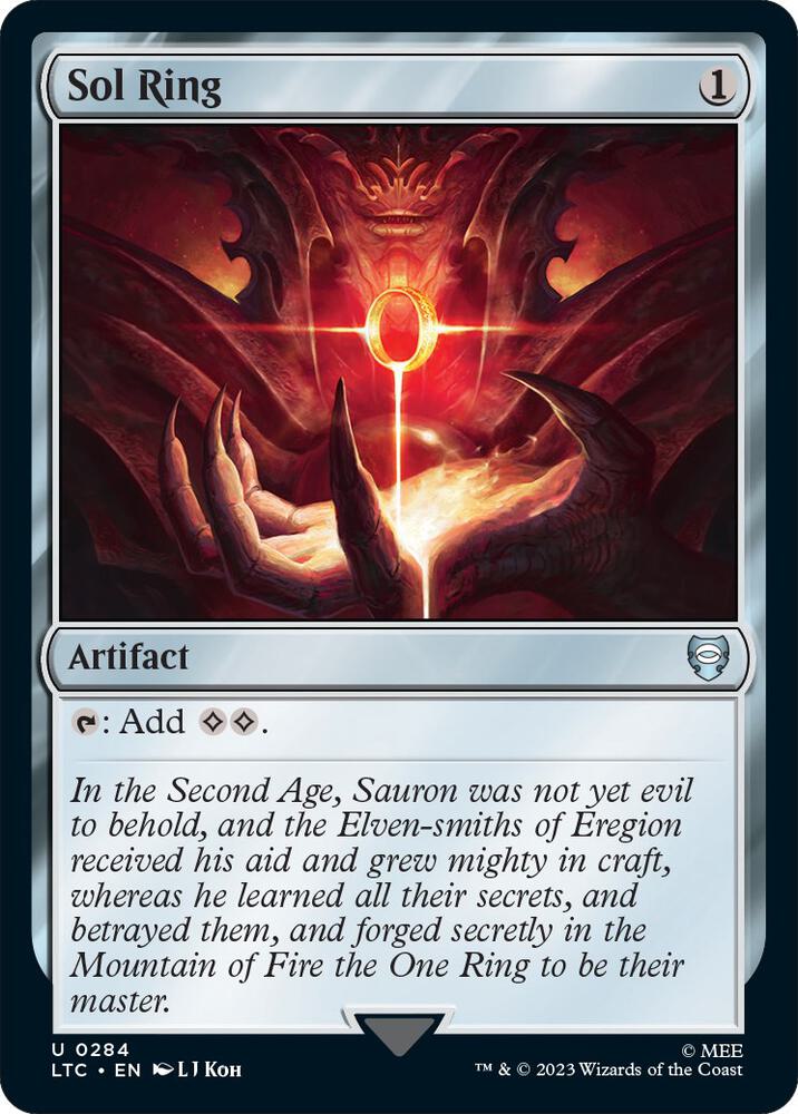 Sol Ring [The Lord of the Rings: Tales of Middle-Earth Commander]