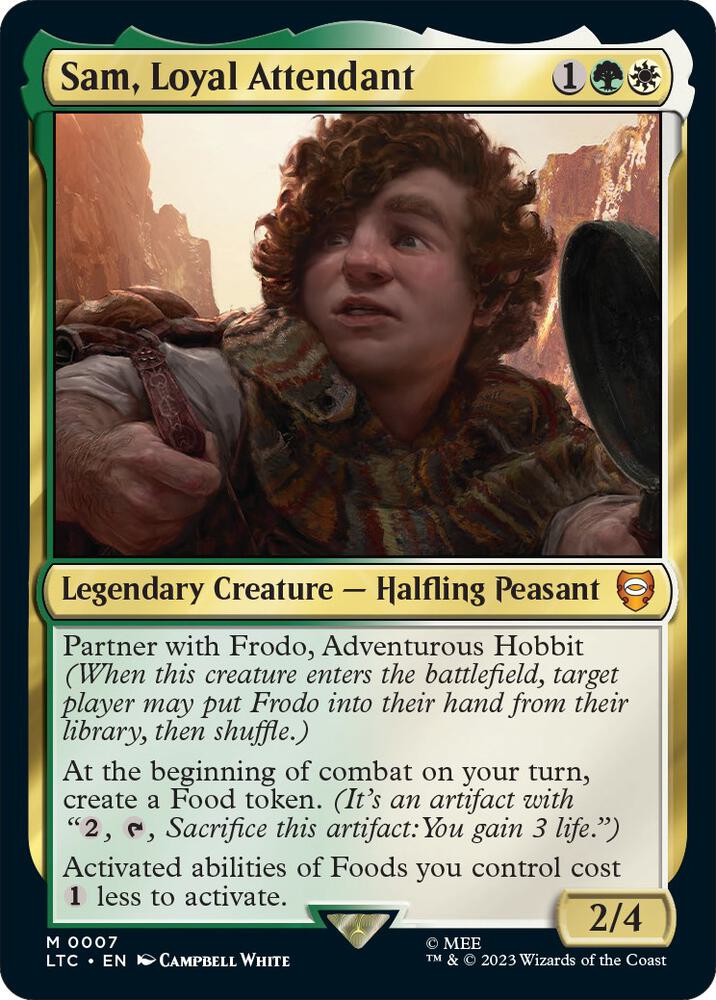 Sam, Loyal Attendant [The Lord of the Rings: Tales of Middle-Earth Commander]