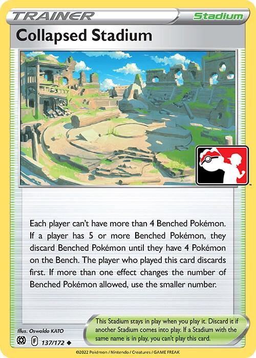 Collapsed Stadium (137/172) [Prize Pack Series Two]