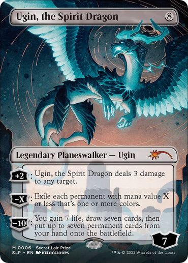 Ugin, the Spirit Dragon (Borderless) [Secret Lair Showdown]