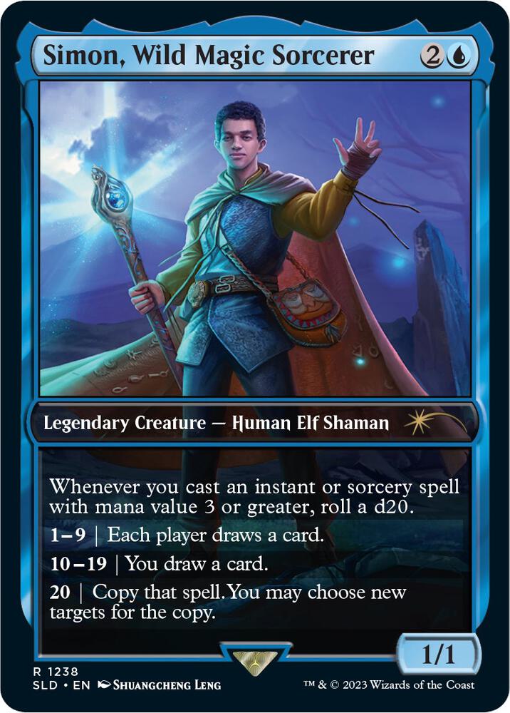 Simon, Wild Magic Sorcerer [Secret Lair Drop Series]