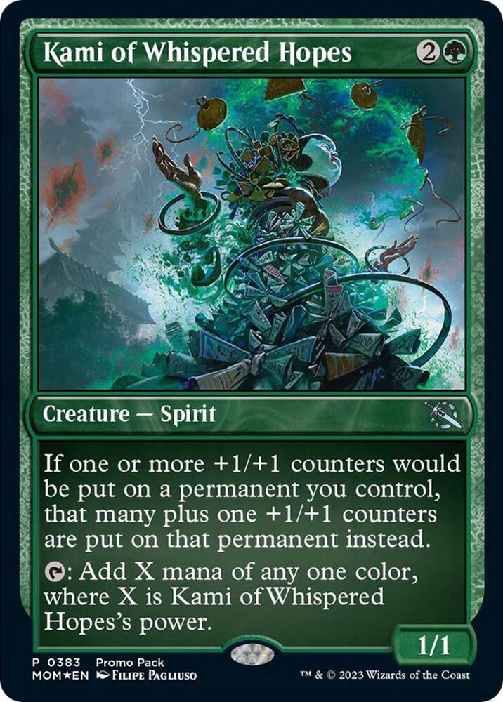 Kami of Whispered Hopes (Promo Pack) [March of the Machine Promos]