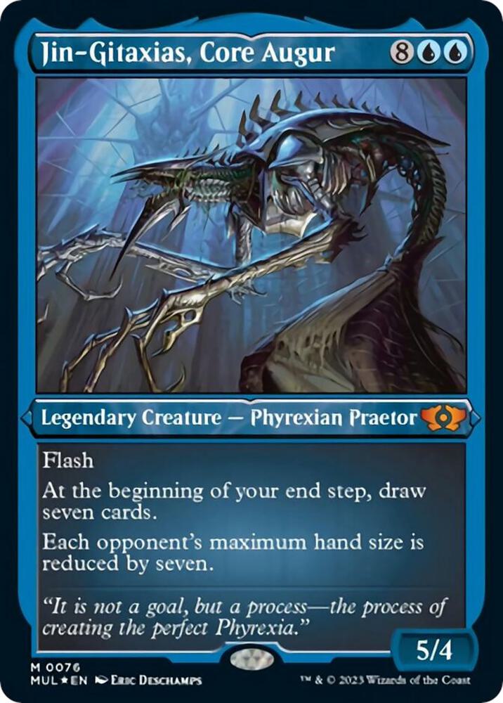 Jin-Gitaxias, Core Augur (Foil Etched) [Multiverse Legends]