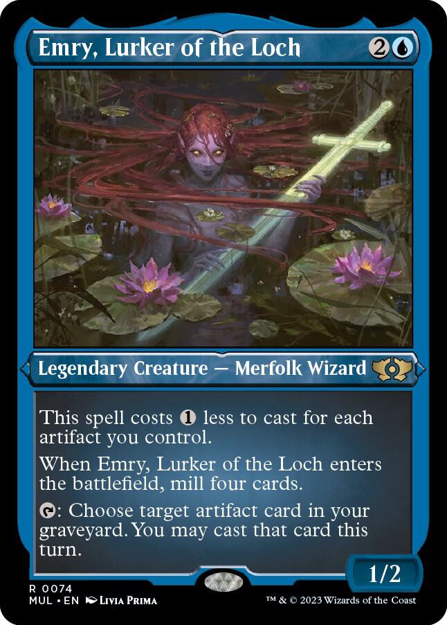 Emry, Lurker of the Loch (Foil Etched) [Multiverse Legends]