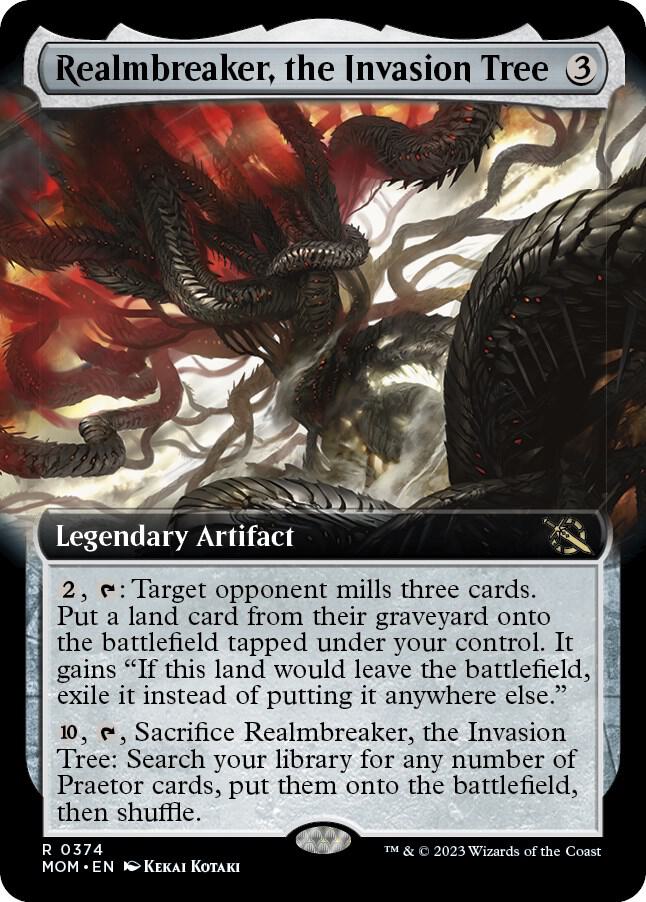 Realmbreaker, the Invasion Tree (Extended Art) [March of the Machine]