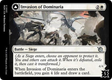 Invasion of Dominaria // Serra Faithkeeper [March of the Machine]