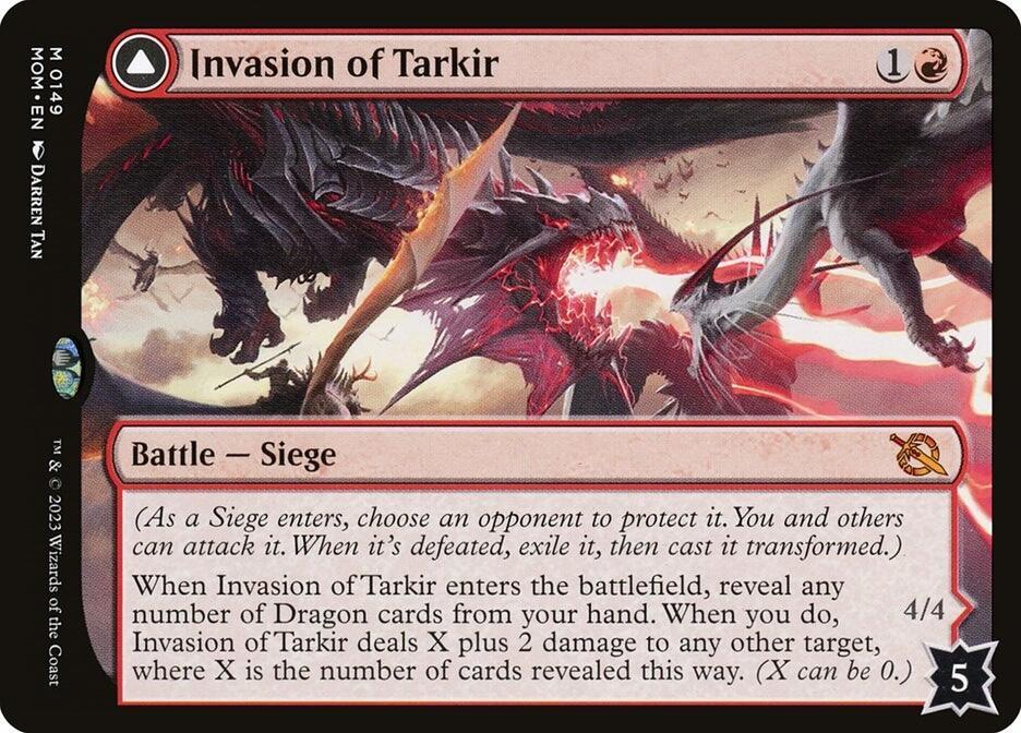 Invasion of Tarkir // Defiant Thundermaw [March of the Machine]