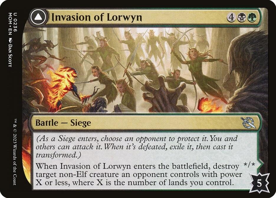 Invasion of Lorwyn // Winnowing Forces [March of the Machine]