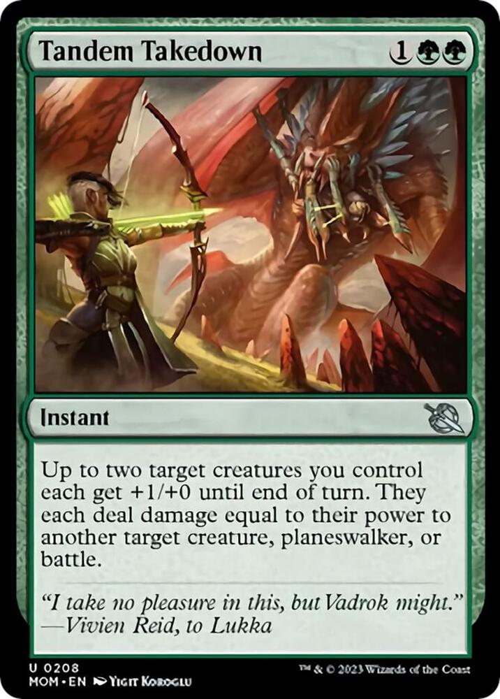 Tandem Takedown [March of the Machine]