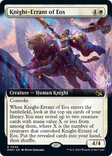 Knight-Errant of Eos (Extended Art) [March of the Machine]